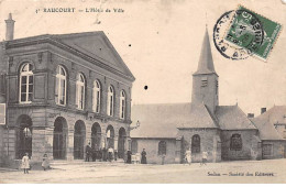 RAUCOURT - L'Hôtel De Ville - état - Andere & Zonder Classificatie