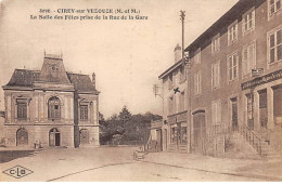 CIREY SUR VEZOUZE - La Salle Des Fêtes Prise De La Rue De La Gare - Très Bon état - Cirey Sur Vezouze