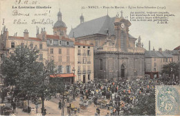 NANCY - Place Du Marché - Eglise Saint Sébastien - Très Bon état - Nancy