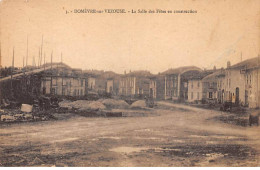 DOMEVRE SUR VEZOUZE - La Salle Des Fêtes En Construction - Très Bon état - Domevre En Haye