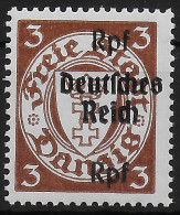 DR: MiNr. 716 Mit Aufdruckverschiebung, Postfrisch, ** - Unused Stamps