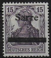 MiNr. 7, *, Falz Mit Aufdruckverschiebung - Neufs