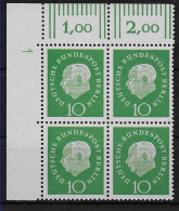 Bund: MiNr. 183 DZ 1, Postfrisch, ** - Unused Stamps