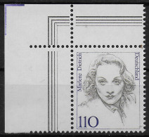 Bund: MiNr. 1939, Postfrisch, ** übergroße Ecke - Verschnitt - Neufs