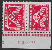 DR: MiNr. 371, HAN, Postfrisch, **, Mittig Angetrennt - Unused Stamps