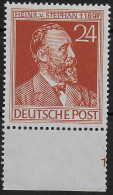 Unterrand, MiNr. 963, **, Postfrisch, Platten Nr. 1 - Mint