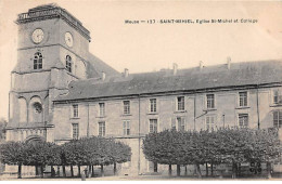 SAINT MIHIEL - Eglise Saint Michel Et Collège  - Très Bon état - Saint Mihiel