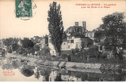 VERDUN SUR MEUSE - Vue Générale Prise Des Bords De La Meuse - Très Bon état - Verdun