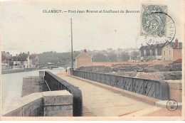 CLAMECY - Pont Jean Rouvet Et Confluent Du Beuvron - Très Bon état - Clamecy
