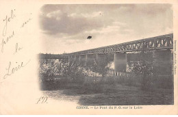 COSNE - Le Pont Du PO Sur La Loire - Très Bon état - Cosne Cours Sur Loire