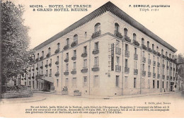 NEVERS - Hotel De France Et Grand Hotel Réunis - Très Bon état - Nevers