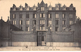 LILLE - Université Catholique - Maison De Famille Saint Louis - Très Bon état - Lille