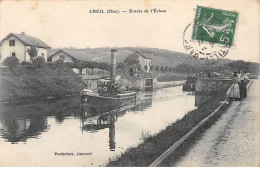 CREIL - Entrée De L'Ecluse - état - Creil