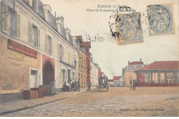 NANGIS - Place Du Commerce Et Rue Pasteur - état - Nangis