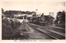 HARDRICOURT - Vue Prise De La Gare - Très Bon état - Hardricourt