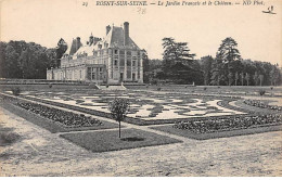 ROSNY SUR SEINE - Le Jardin Français Et Le Château - Très Bon état - Rosny Sur Seine