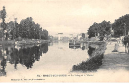 MORET SUR LOING - Le Loing Et Le Viaduc - Très Bon état - Moret Sur Loing