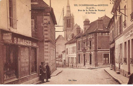 DONNEMARIE EN MONTOIS - Rue De La Porte De Provins Et La Poste - Très Bon état - Donnemarie Dontilly