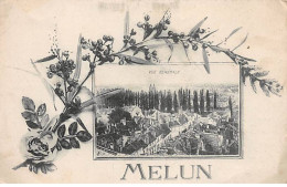 MELUN - Vue Générale - état - Melun