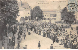 TROYES - Concours De Pêche Du 17 Juin 1906 - Défilé Des Pêcheurs - Très Bon état - Troyes