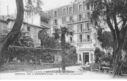 BEAULIEU SUR MER - Hotel De L'Hermitage - Très Bon état - Beaulieu-sur-Mer