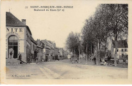 SAINT POURCAIN SUR SIOULE - Boulevard Du Cours - Très Bon état - Other & Unclassified