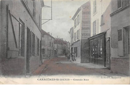 CARRIERES SAINT DENIS - Grande Rue - Très Bon état - Carrières-sur-Seine