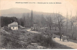 PONT DE PANY - Entrée Par La Route De Mâlain - Très Bon état - Other & Unclassified