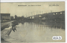 MONTBARD- LES CITES ET LE CANAL - Montbard