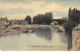 BOURGES - Les Quais D'Auron - Très Bon état - Bourges