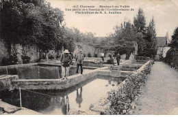 NANTEUIL EN VALLEE - Une Partie Des Bassins De L'Etablissement De Pisciculture De M. E. Rouillon - état - Autres & Non Classés