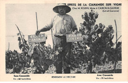 " Effets De La Cianamide Sur Vigne " Chez M. Boudin, Maire à CAUBON SAINT SAUVEUR - Très Bon état - Other & Unclassified