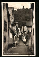 AK Braubach Am Rhein, Blick In Die Sommergasse  - Braubach