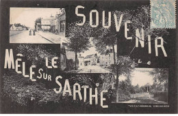 Souvenir LE MELE SUR SARTHE - Très Bon état - Le Mêle-sur-Sarthe