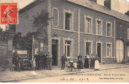 CREVECOEUR LE GRAND - Rue Du Général Moret - état - Crevecoeur Le Grand