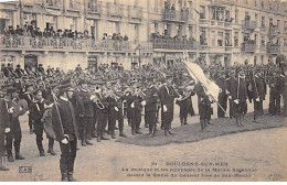 BOULOGNE SUR MER - Le Salut De La Marine Argentine Devant La Statue Du Général José Saint Martin - Très Bon état - Boulogne Sur Mer