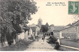 BRAUX - Rue De L'Eglise - Très Bon état - Sonstige & Ohne Zuordnung