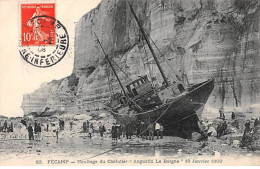 FECAMP - Naufrage Du Chalutier " Augustin Le Borgne " - 16 Janvier 1909 - Très Bon état - Fécamp