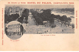 PARIS - Hotel Du Palais - Vue Du Cours La Reine - Très Bon état - Other & Unclassified