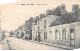 SAINT MARS LA BRIERE - Rue Principale - Très Bon état (scan Coupé) - Sonstige & Ohne Zuordnung