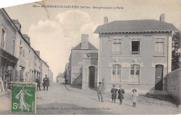 SAINT GEORGES LE GAULTIER - Rue Principale Et Poste - Très Bon état (scan Coupé) - Sonstige & Ohne Zuordnung