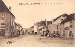 CONFLANS SUR LANTERNE - Rue Jules Ferry - Très Bon état - Autres & Non Classés