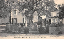 SAINT LEOMER - Monument Aux Morts - Très Bon état - Other & Unclassified