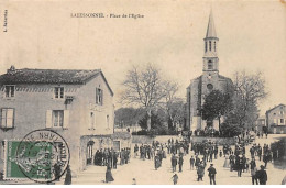 LABESSONNIE - Place De L'Eglise - Très Bon état - Autres & Non Classés