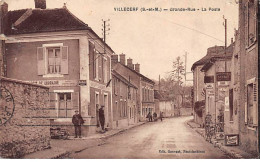 VILLECERF - Grande Rue - La Poste - état - Autres & Non Classés