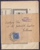 Tchéquie - Journal "Katolicky Ucitel" 1e Septembre 1915 Sous Bande Affr. 2kr De ZALKOVICE Pour E/V - Cartas & Documentos