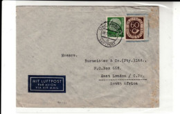 Germany / Airmail / South Africa - Other & Unclassified