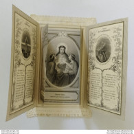 Bp10 Santino Merlettato A Rilievo Holy Card Canivet  Saint Amitie' Gesu' - Images Religieuses