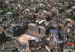 72469217 Amsterdam Niederlande Kon Paleis Nieuwe Kerk Luchtopname Schloss Kirche - Sonstige & Ohne Zuordnung