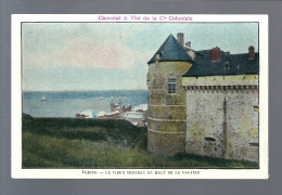 R821 - CP CHOCOLAT ET THE DE LA COLONIALE - DIEPPE LE VIEUX CAHTEAU - Dieppe